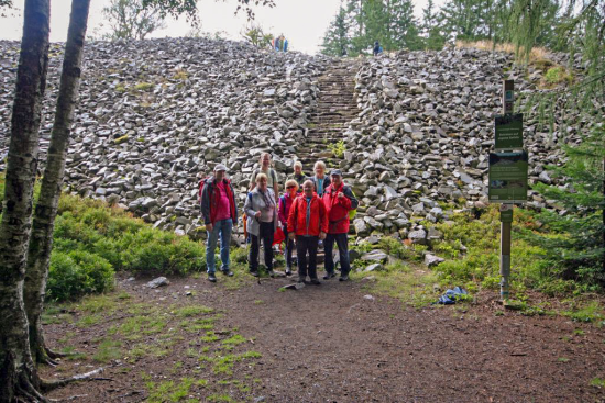 Dollbergschleife - Keltischer Ringwall Otzenhausen August 2021